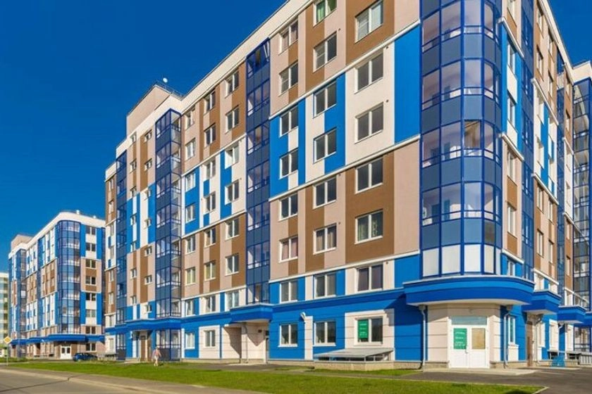 В «Ясно.Янино» появится арт-объект — яблоко в стиле Мондриана